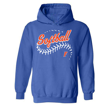Florida - NCAA Softball : Leah Stevens - Sports Shersey Hooded Sweatshirt-0