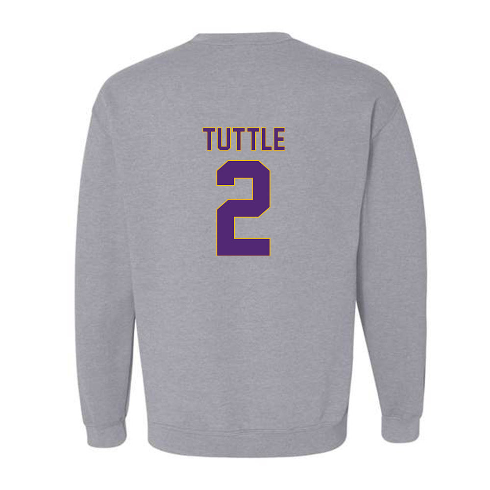 Northern Iowa - NCAA Women's Basketball : Abby Tuttle - Fashion Shersey Crewneck Sweatshirt-1