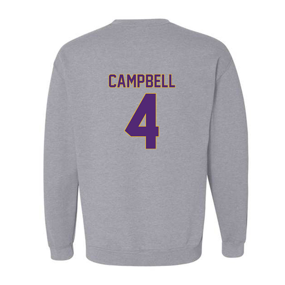 Northern Iowa - NCAA Men's Basketball : Trey Campbell - Crewneck Sweatshirt