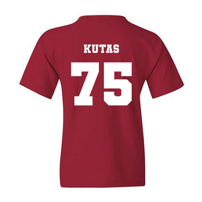 Ole Miss - NCAA Football : Patrick Kutas - Replica Shersey Youth T-Shirt-1