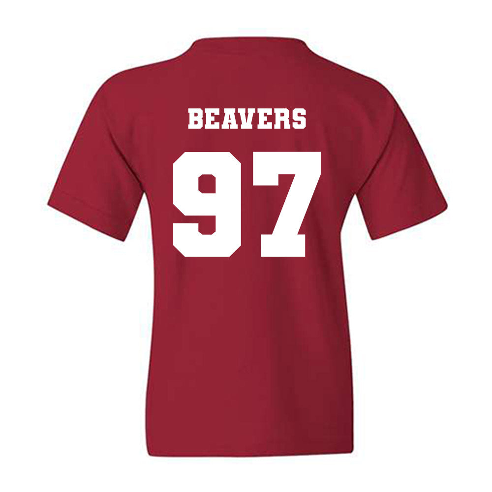 Ole Miss - NCAA Football : Kamron Beavers - Replica Shersey Youth T-Shirt-1