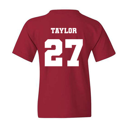 Ole Miss - NCAA Football : Macaleb Taylor - Replica Shersey Youth T-Shirt-1
