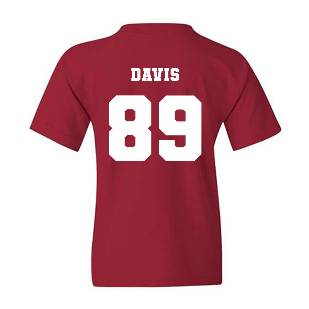 Ole Miss - NCAA Football : Dylan Davis - Replica Shersey Youth T-Shirt-1