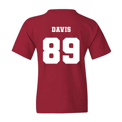 Ole Miss - NCAA Football : Dylan Davis - Replica Shersey Youth T-Shirt-1