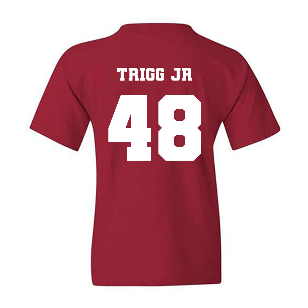 Ole Miss - NCAA Football : Mark Trigg Jr - Replica Shersey Youth T-Shirt-1