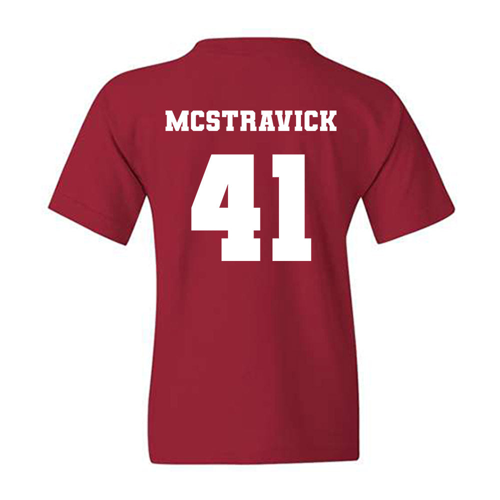 Ole Miss - NCAA Football : Peter Mcstravick - Replica Shersey Youth T-Shirt-1
