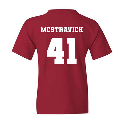Ole Miss - NCAA Football : Peter Mcstravick - Replica Shersey Youth T-Shirt-1