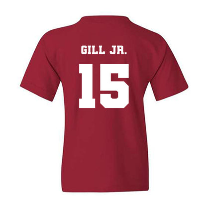 Ole Miss - NCAA Football : Darrell Gill Jr. - Replica Shersey Youth T-Shirt-1
