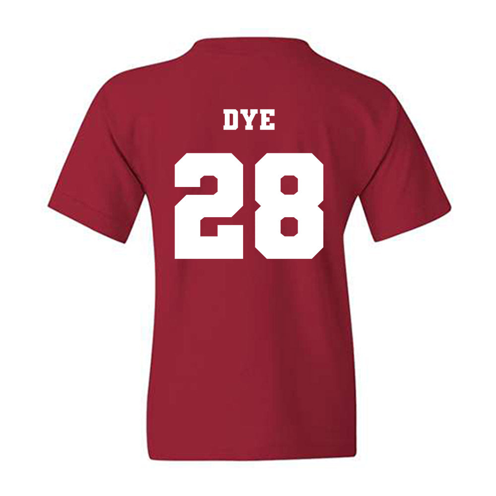 Ole Miss - NCAA Football : Joshua Dye - Replica Shersey Youth T-Shirt-1