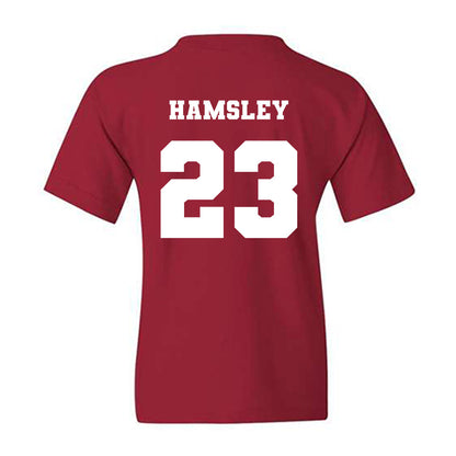 Ole Miss - NCAA Football : George Hamsley - Replica Shersey Youth T-Shirt-1