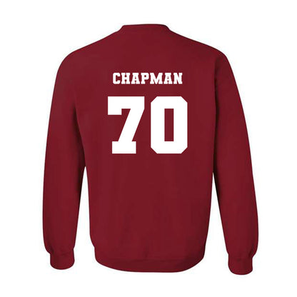 Ole Miss - NCAA Football : Jalan Chapman - Replica Shersey Crewneck Sweatshirt-1