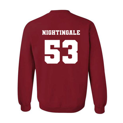 Ole Miss - NCAA Football : Trey Nightingale - Replica Shersey Crewneck Sweatshirt-1