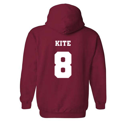 Ole Miss - NCAA Football : Antonio Kite - Replica Shersey Hooded Sweatshirt-1