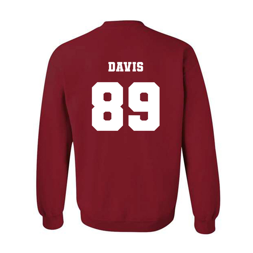 Ole Miss - NCAA Football : Dylan Davis - Replica Shersey Crewneck Sweatshirt-1