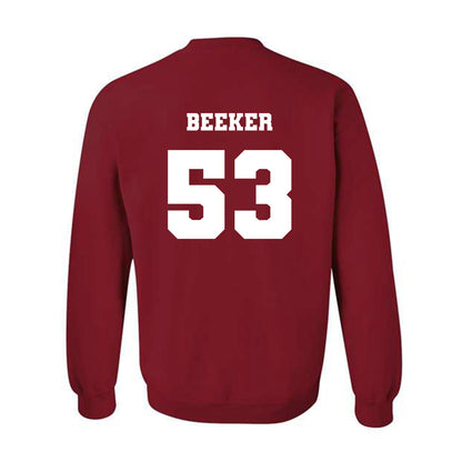 Ole Miss - NCAA Football : Ford Beeker - Replica Shersey Crewneck Sweatshirt-1