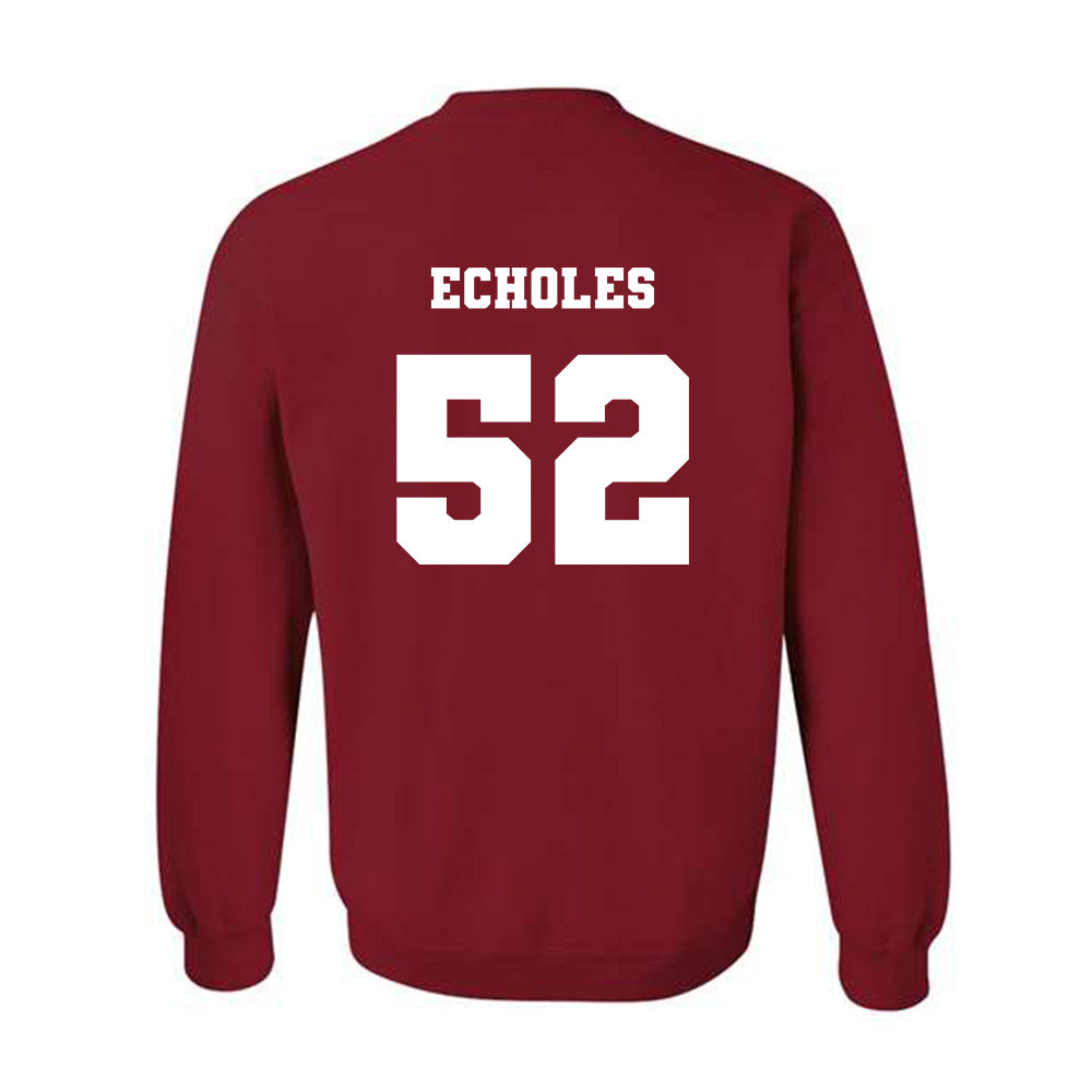 Ole Miss - NCAA Football : William Echoles - Replica Shersey Crewneck Sweatshirt-1