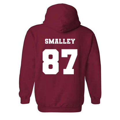Ole Miss - NCAA Football : Wyatt Smalley - Replica Shersey Hooded Sweatshirt-1