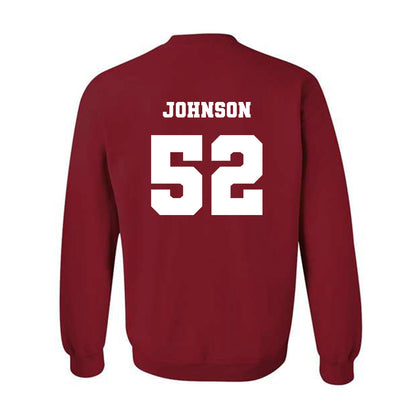 Ole Miss - NCAA Football : Cooper Johnson - Replica Shersey Crewneck Sweatshirt-1