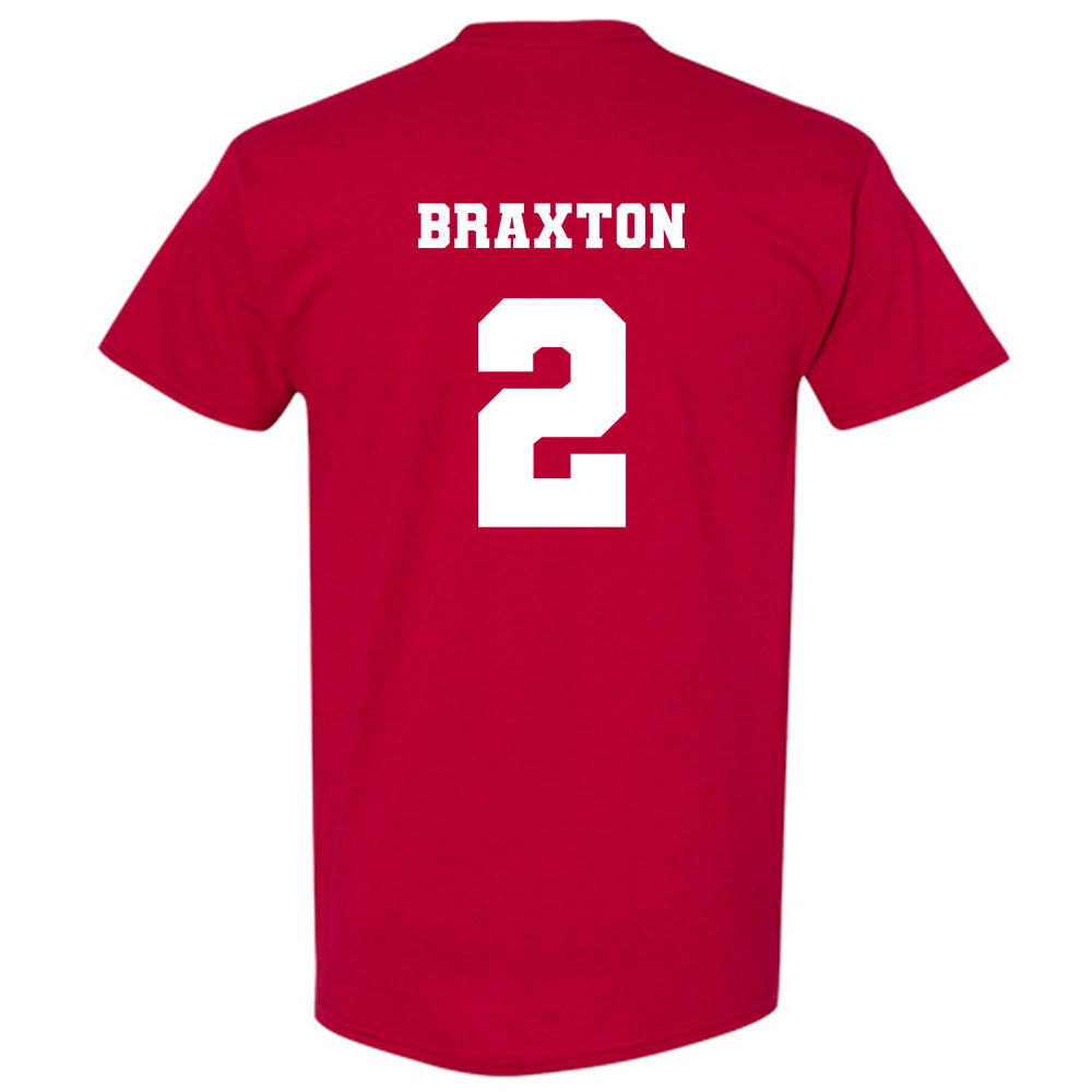 Ole Miss - NCAA Football : Jaylon Braxton - Replica Shersey T-Shirt-1