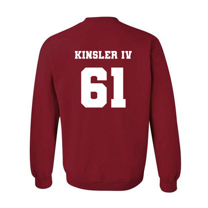 Ole Miss - NCAA Football : Tommy Kinsler IV - Replica Shersey Crewneck Sweatshirt-1