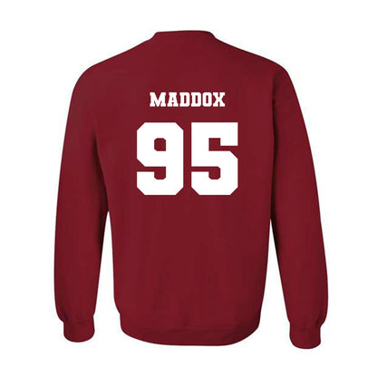 Ole Miss - NCAA Football : Andrew Maddox - Replica Shersey Crewneck Sweatshirt-1