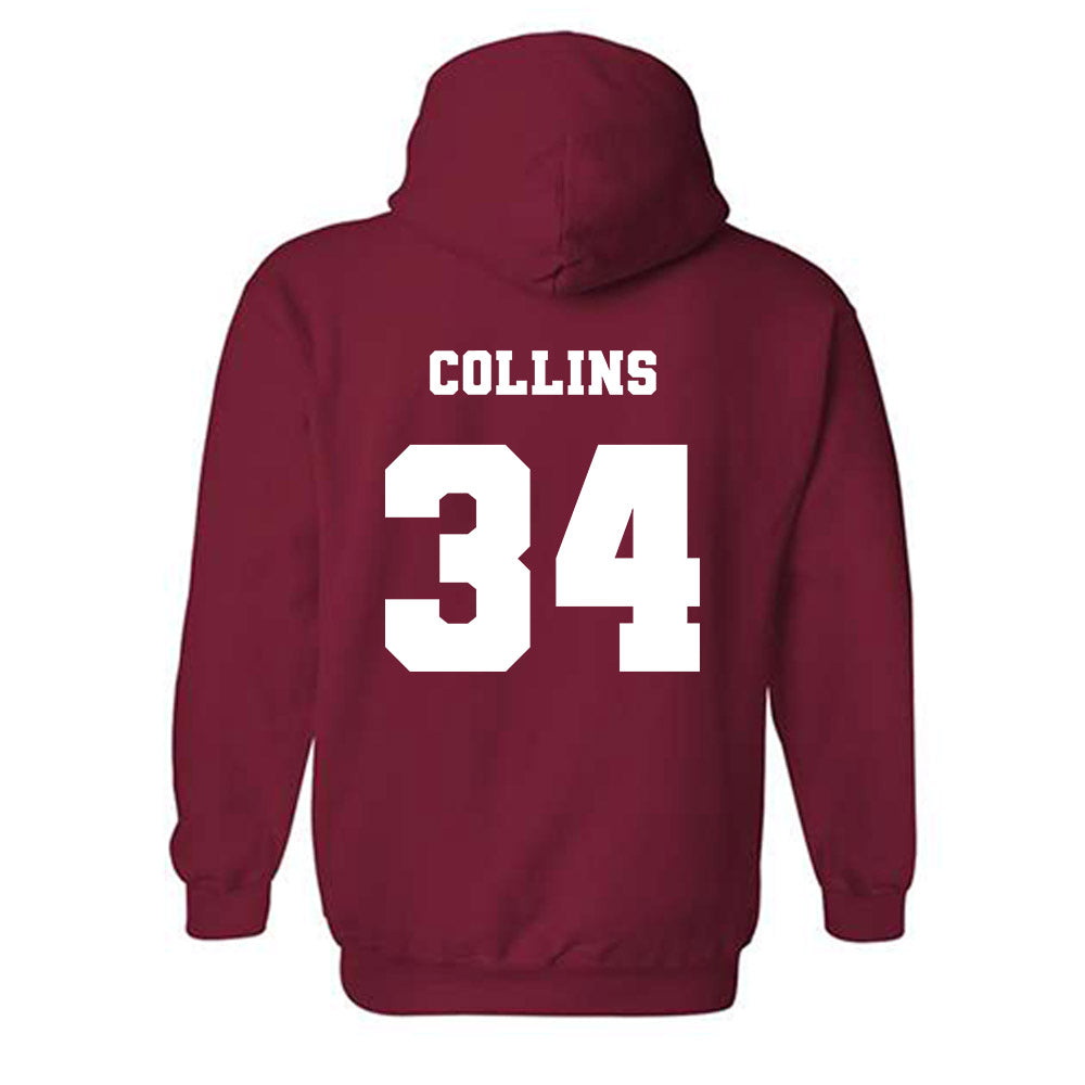 Ole Miss - NCAA Football : Raymond Collins - Replica Shersey Hooded Sweatshirt-1