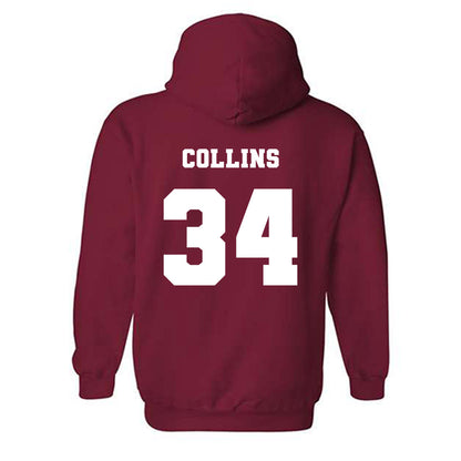 Ole Miss - NCAA Football : Raymond Collins - Replica Shersey Hooded Sweatshirt-1
