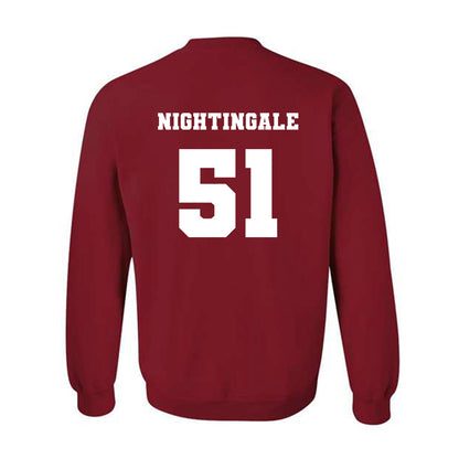 Ole Miss - NCAA Football : Trey Nightingale - Replica Shersey Crewneck Sweatshirt-1