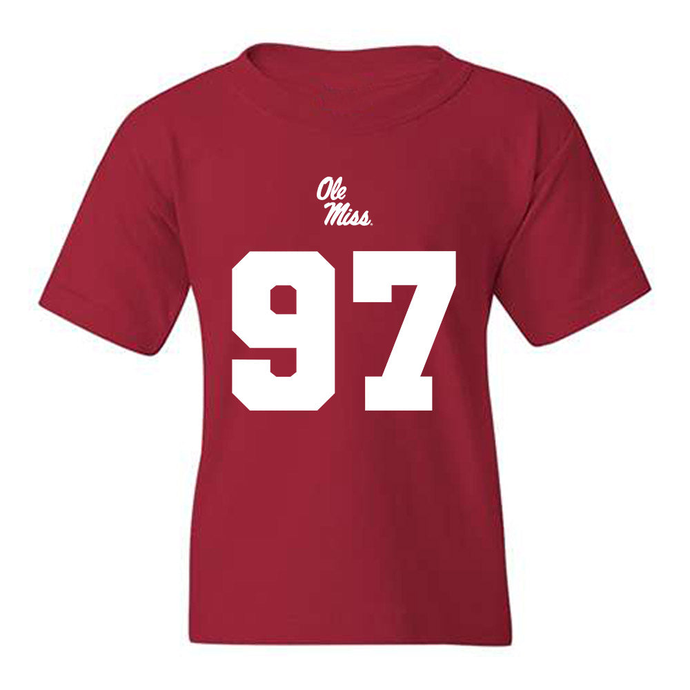 Ole Miss - NCAA Football : Kamron Beavers - Replica Shersey Youth T-Shirt-0