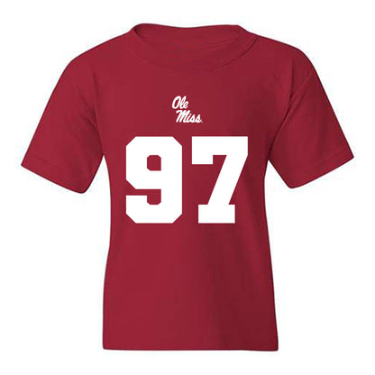 Ole Miss - NCAA Football : Kamron Beavers - Replica Shersey Youth T-Shirt-0
