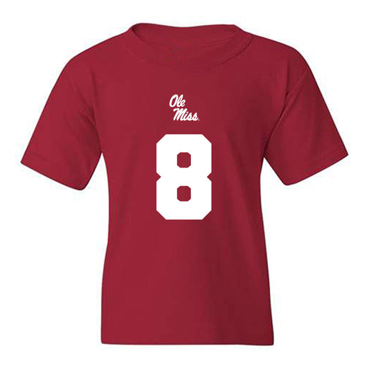 Ole Miss - NCAA Football : Antonio Kite - Replica Shersey Youth T-Shirt-0