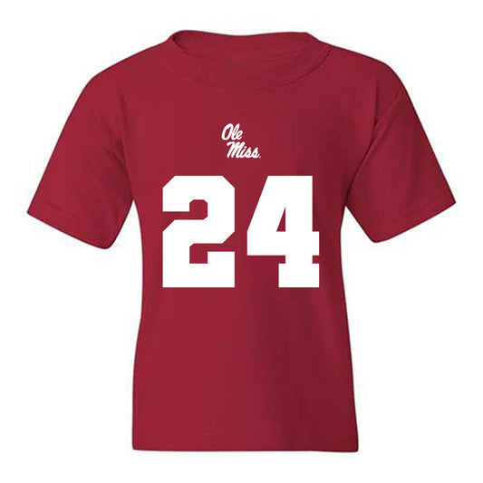 Ole Miss - NCAA Football : Shekai Mills-Knight - Replica Shersey Youth T-Shirt-0