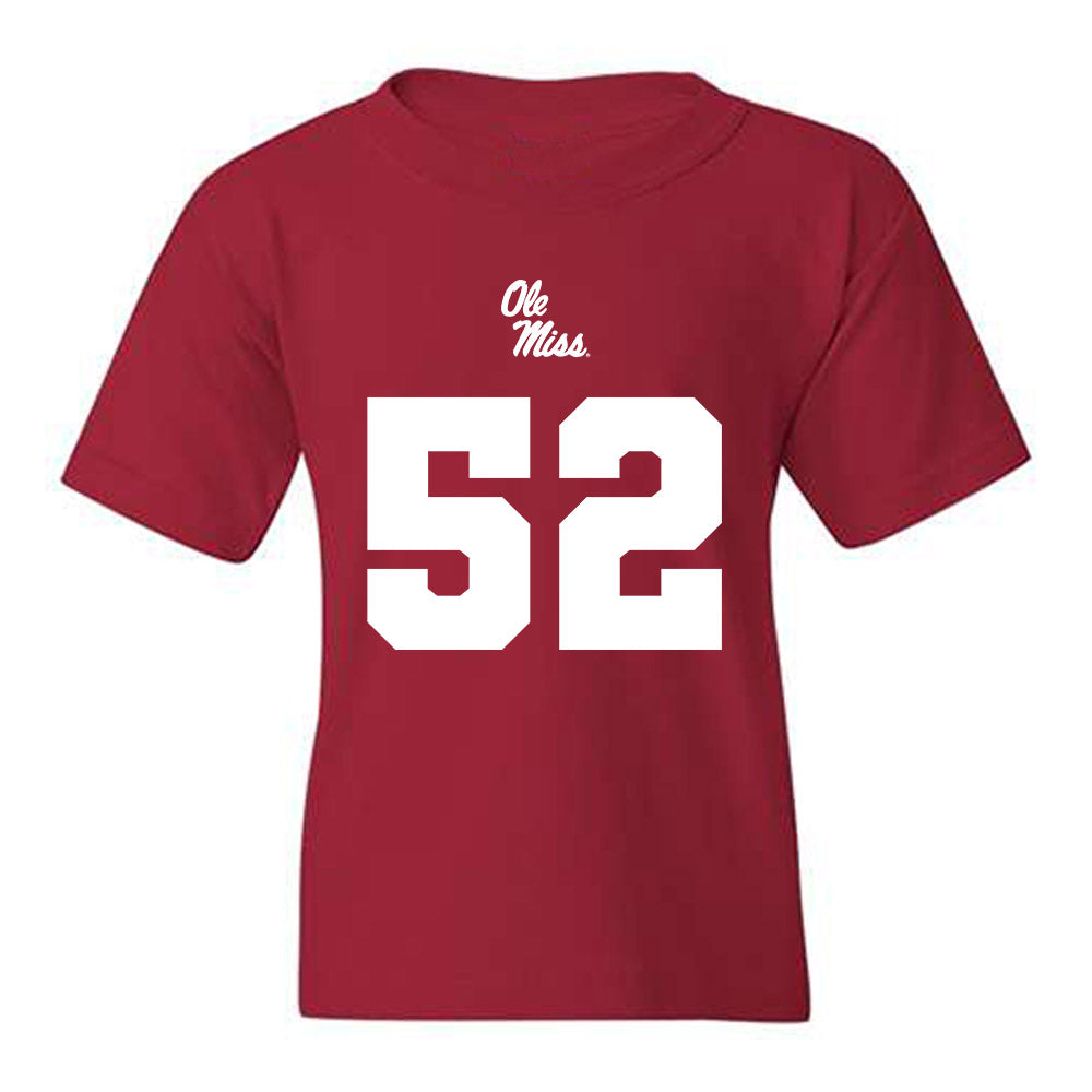 Ole Miss - NCAA Football : Will Echoles - Replica Shersey Youth T-Shirt-0