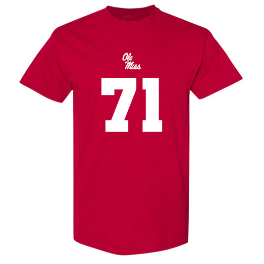 Ole Miss - NCAA Football : Emanuel Faulkner - Replica Shersey T-Shirt-0