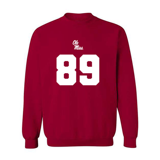 Ole Miss - NCAA Football : Dylan Davis - Replica Shersey Crewneck Sweatshirt-0