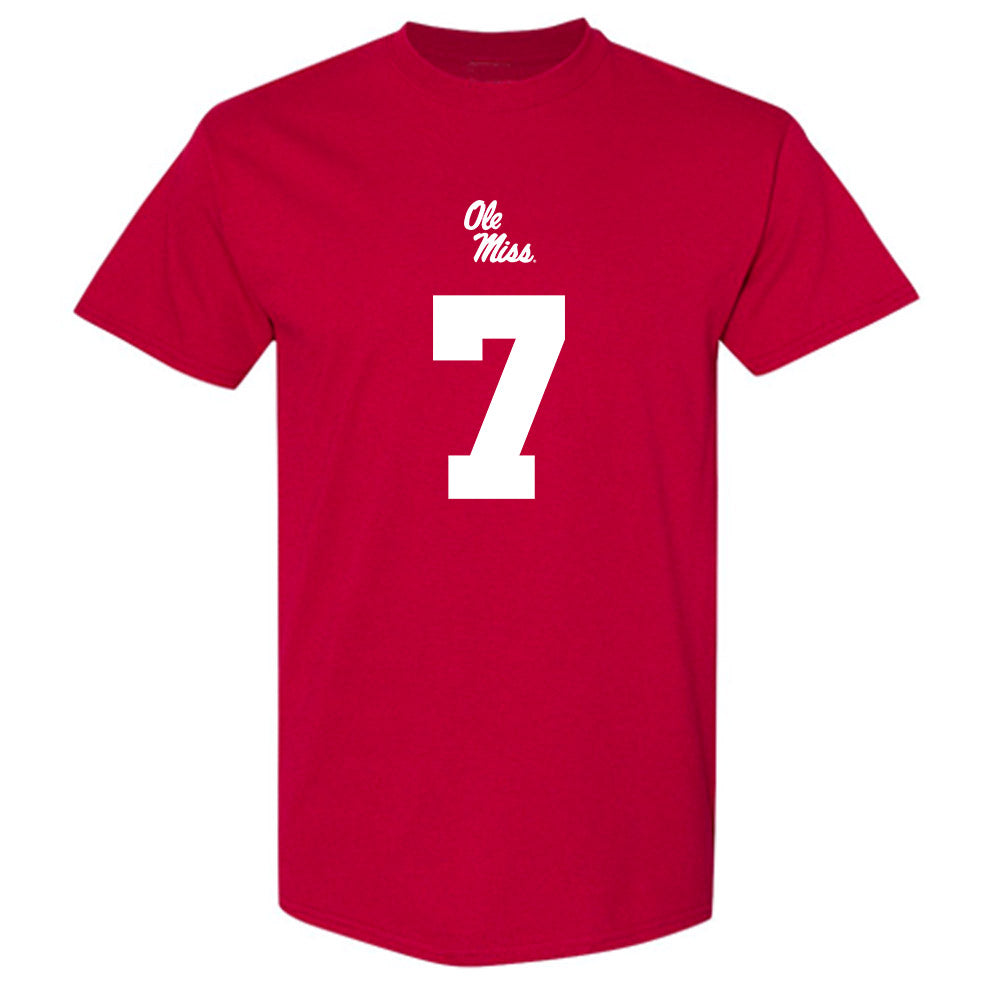 Ole Miss - NCAA Football : Traylon Ray - Replica Shersey T-Shirt-0
