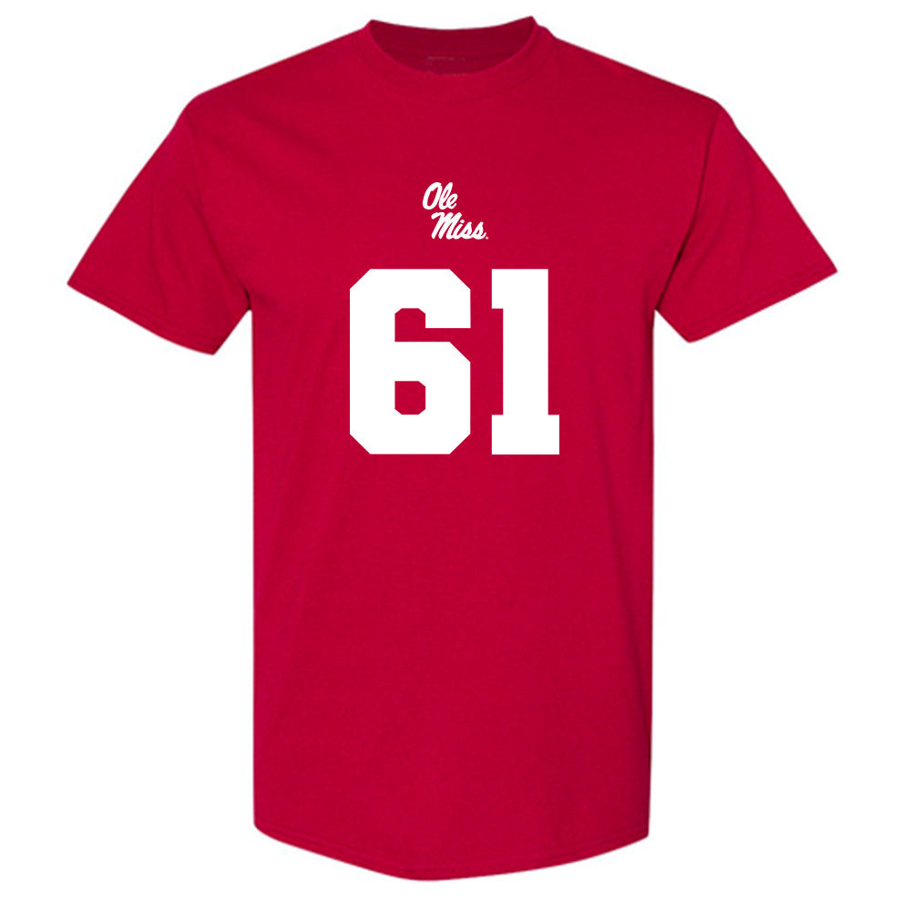 Ole Miss - NCAA Football : Tommy Kinsler IV - Replica Shersey T-Shirt-0