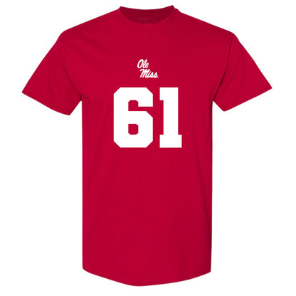Ole Miss - NCAA Football : Tommy Kinsler IV - Replica Shersey T-Shirt-0