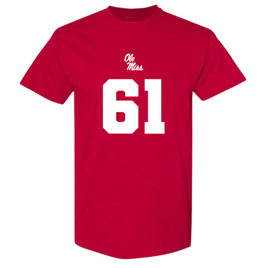Ole Miss - NCAA Football : Tommy Kinsler IV - Replica Shersey T-Shirt-0