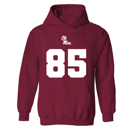 Ole Miss - NCAA Football : Isaiah Spencer - Replica Shersey Hooded Sweatshirt-0