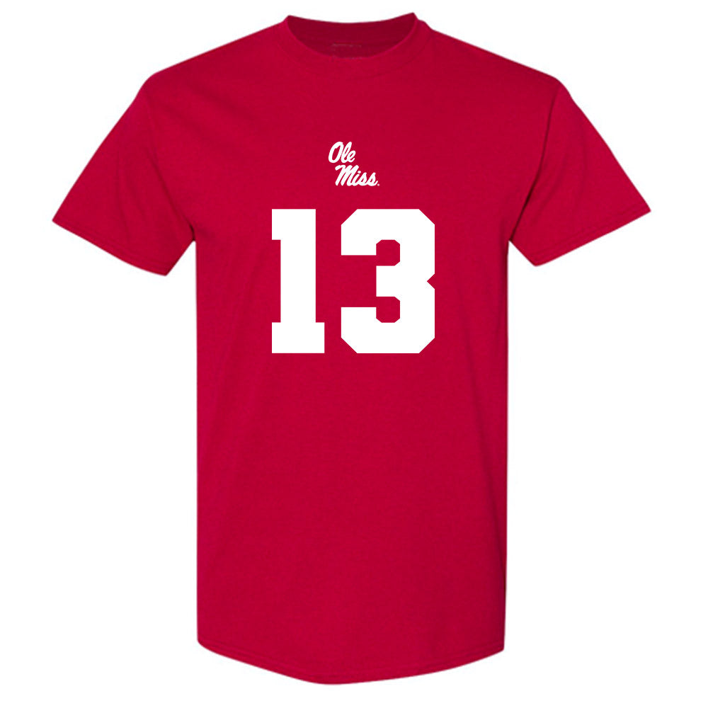 Ole Miss - NCAA Football : Jack Patterson - Replica Shersey T-Shirt-0