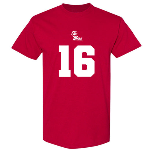 Ole Miss - NCAA Football : Maealiuaki Smith - Replica Shersey T-Shirt-0
