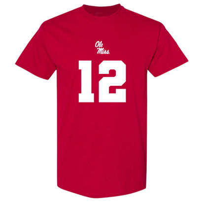 Ole Miss - NCAA Football : Luke Ferrelli - Replica Shersey T-Shirt-0