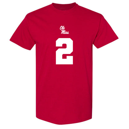 Ole Miss - NCAA Football : Jaylon Braxton - Replica Shersey T-Shirt-0