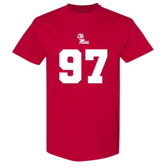 Ole Miss - NCAA Football : Kamron Beavers - Replica Shersey T-Shirt-0