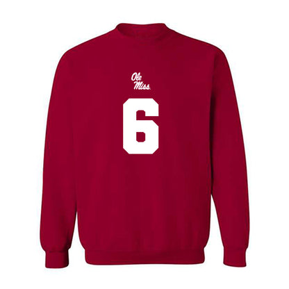 Ole Miss - NCAA Football : Joenel Aguero - Replica Shersey Crewneck Sweatshirt-0