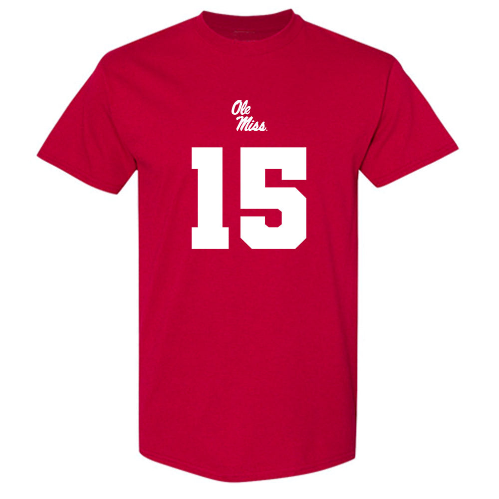 Ole Miss - NCAA Football : Darrell Gill Jr. - Replica Shersey T-Shirt-0