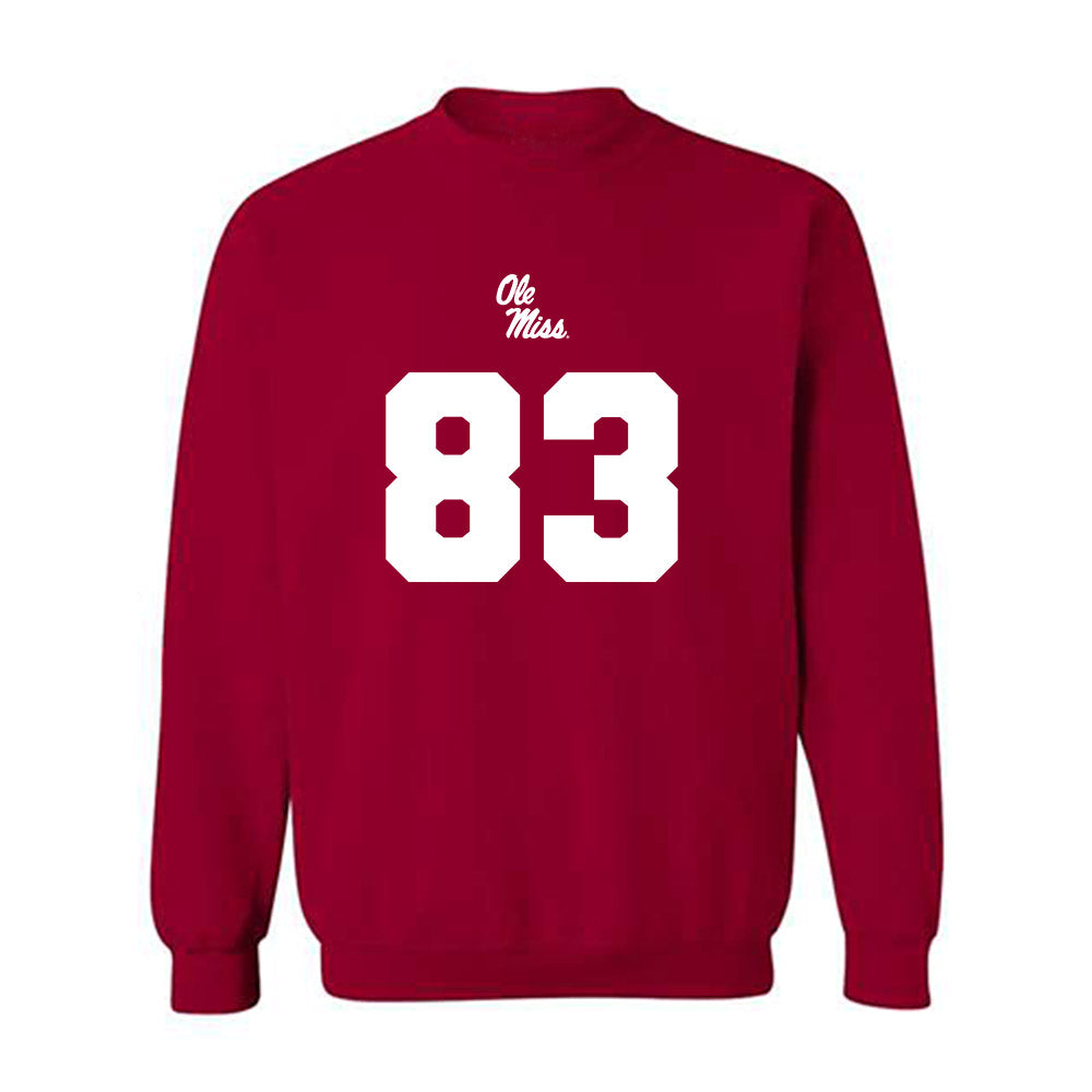 Ole Miss - NCAA Football : Levi Blount - Replica Shersey Crewneck Sweatshirt-0