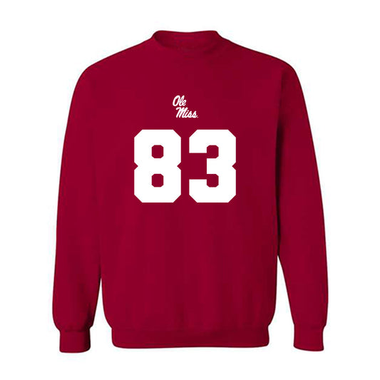 Ole Miss - NCAA Football : Levi Blount - Replica Shersey Crewneck Sweatshirt-0
