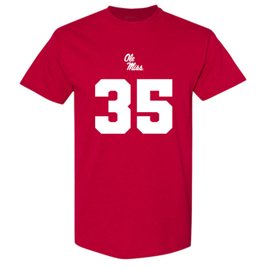 Ole Miss - NCAA Football : Damarius Yates - Replica Shersey T-Shirt-0